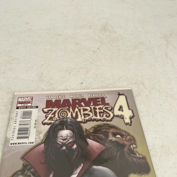 Marvel Zombies 4 #1 Werewolf by Night (2009) Direct Edition - Picture 3 of 5
